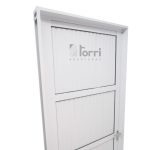 Puerta Aluminio Blanco Modelo 250 De 080×200