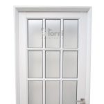 PROMO! Puerta Aluminio Blanco Modelo 041 De 080×200