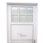 Puerta Aluminio Blanco Modelo 042 De 080×200