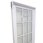 Puerta Aluminio Blanco Modelo 043 De 080×200