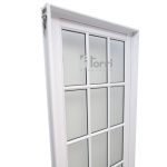 PROMO! Puerta Aluminio Blanco Modelo 043 De 080×200