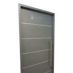 Puerta De Chapa Super Reforzada Con Pivot 114×220