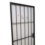 Puerta Reja De Hierro Macizo De 080×200 Con Marco