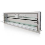 Aireador aluminio blanco 100×026