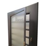 Puerta Chapa Inyectada Pavir Modelo Florencia Grafito De 080