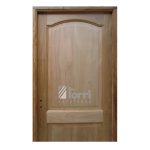 Puerta Madera Cedro Rey Modelo 2 Tableros Curvo De 080×200