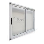 Ventana Aluminio Blanco Modena 150×110 Con Mosquitero