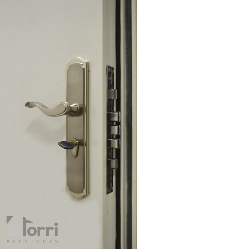 Puerta De Seguridad Modelo 3 Rayas De 080 Multi-Punto – Aberturas Torri