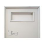 Puerta De Chapa18 Modelo 9 Con Rejilla 080×200