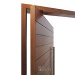 Puerta Cedro Australiano Pivotante Modelo Tavernelle 120×220