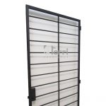 Puerta Reja De Hierro Macizo Horizontal De 080×200 Con Marco