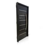 OUTLET! Puerta Chapa Pintada Horno Grafito Modelo AC81 De 080