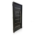 PROMO ESPECIAL! Puerta Chapa Pintada Horno Grafito Modelo AC81 De 080