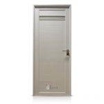 Puerta Aluminio Blanco Reforzada Modelo 500 De 080×205