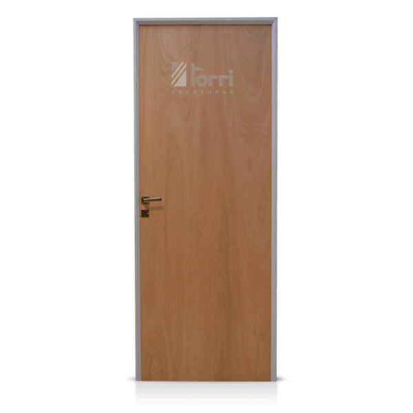 Puerta Placa Cedrillo Marco Aluminio Blanco de 070 y 080 – Aberturas Torri