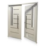 PROMO ESPECIAL! Puerta Doble Chapa Pintada Horno Modelo AC86 de 176×205