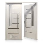 OUTLET! Puerta Doble Chapa Pintada Horno Modelo AC86 de 176×205