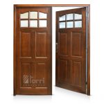 OFERTA! Puerta Doble De Timbó Modelo 36 De 160×200 Lustrada