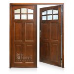 OFERTA – Puerta Doble De Timbó Modelo 36 De 160×200 Lustrada