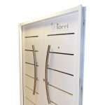 PROMO ESPECIAL! Puerta Doble de Chapa Pintada Horno Blanca Modelo AC81 de 170×205