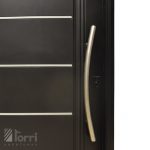 PROMO!  Puerta Chapa Nexo Inyectada Modelo S100 Negra De 080