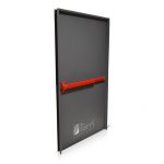 Puerta Chapa CORTAFUEGO Modelo 23 Con Barra Antipánico 090×200