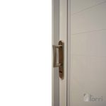 Puerta Aluminio Blanco Reforzada Modelo 213 De 080×205