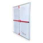 Puerta Doble Inyectada Modelo 6 Con Barra Antipánico 180×200