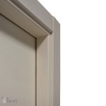 HOT SALE! Puerta Placa Oblak Tekstura Blanca Marco Madera 080 Muro 10