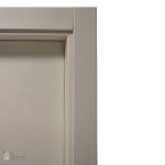 HOT SALE! Puerta Placa Oblak Tekstura Blanca Marco Madera 070 Muro 10