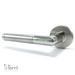 OFERTA! Picaporte Acero Inox Modelo Biselado Pulido Con Retroceso
