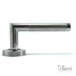 OFERTA! Picaporte Acero Inox Modelo Biselado Pulido Con Retroceso