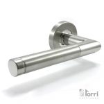 OFERTA! Picaporte Acero Inox Modelo Biselado Pulido Con Retroceso