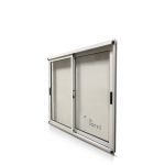 NUEVA! Ventana Aluminio Blanco Linea Moderna 120×110 Con Mosquitero