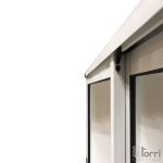 Ventana Aluminio Blanco Linea Moderna 120×110 Con Mosquitero