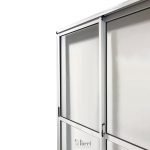 HOT SALE! Balcón Aluminio Blanco Linea Moderna 180×200