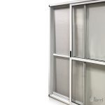 NUEVO! Balcón Aluminio Blanco Linea Moderna 180×200