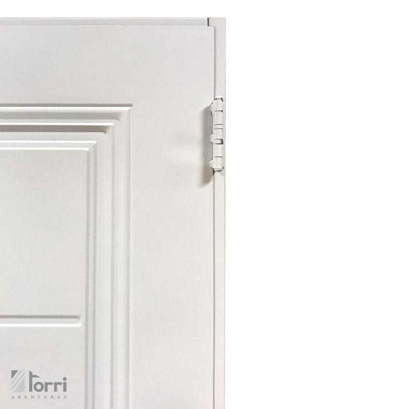 Puerta aluminio blanco Reforzada Modelo 179 de 080×200 Con Postigo –  Aberturas Torri