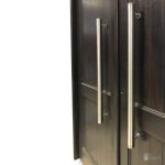 OFERTA- Puerta Doble Timbó Machimbre Vertical De 1,60