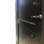 OFERTA- Puerta Doble Timbó Machimbre Vertical De 1,60