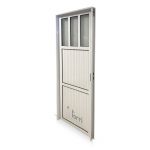 Puerta Aluminio Blanco Modelo 120 De 080×200