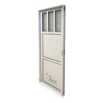 PROMO! Puerta Aluminio Blanco Modelo 120 De 080×200