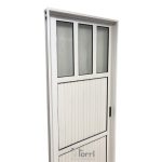 Puerta Aluminio Blanco Modelo 120 De 080×200