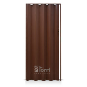 Puerta Plegadiza PVC "Linea ECO" Color Cedro De 080