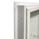 NUEVA! Ventana PVC Blanca De 120×110 Vidrio De 5mm
