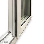 NUEVA! Ventana PVC Blanca De 120×110 Vidrio De 5mm
