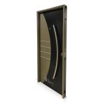 Puerta Chapa Inyectada Pavir Modelo Bicolor Grafito/Champagne De 080