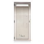 NUEVA! Puerta Aluminio Blanco Reforzada Modelo 550 de 085×200