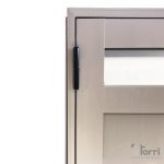 NUEVA! Puerta Aluminio Blanco Reforzada Modelo 550 De 085×200