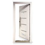 Puerta De Seguridad Modelo Olivia Blanca 080 Multi-Punto